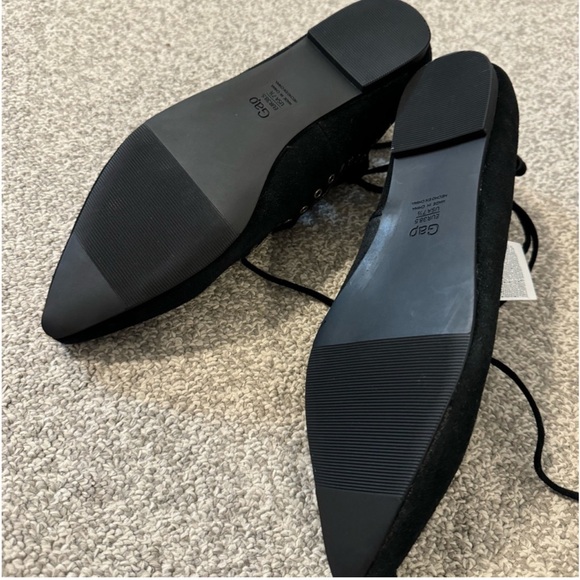 Gap Black Suede Tie-up Shoes - Picture 3 of 3